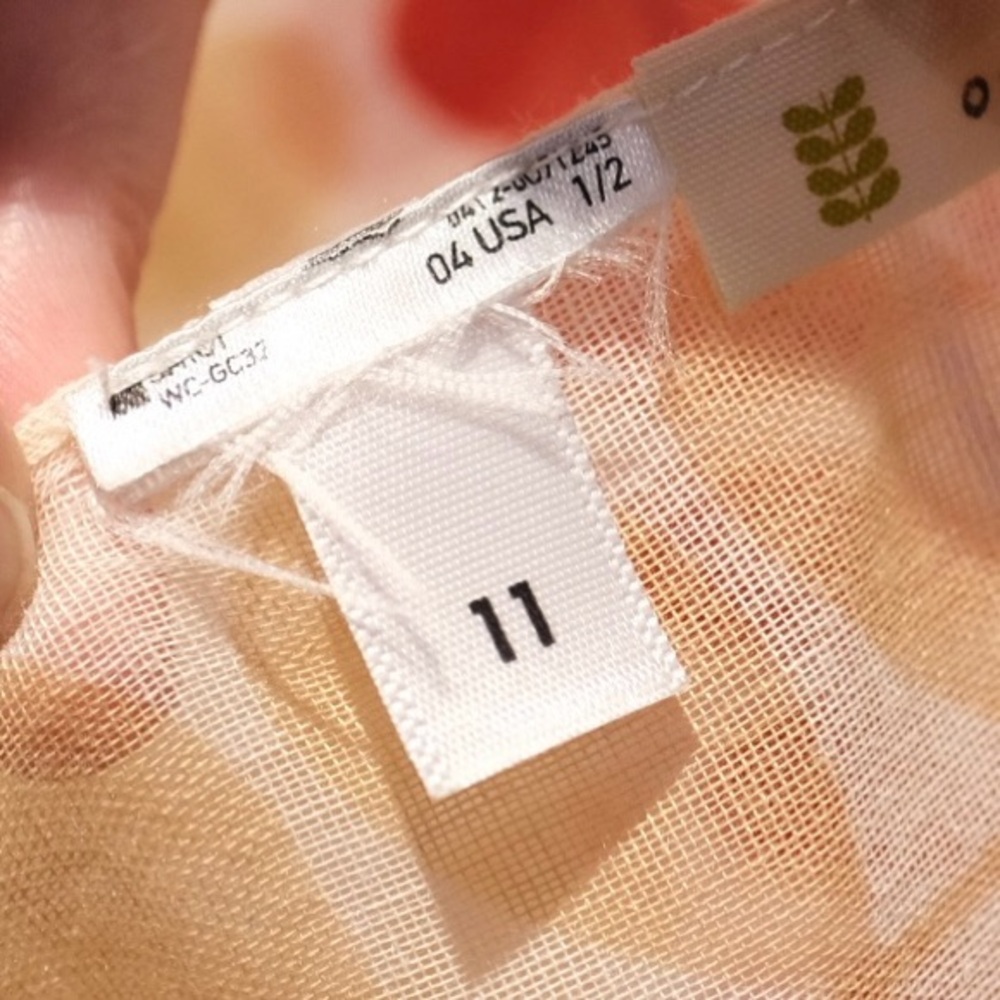 Orla Kiley Classic Stem Leaf Pattern Large Scarf … - image 5